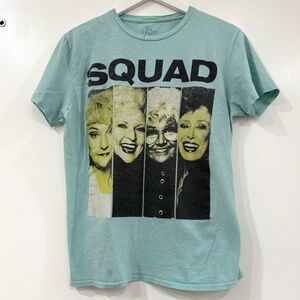 The Golden Girls ABC Studios "Squad" Mint Colored T-shirt. Sz. Men's Med (38/40)